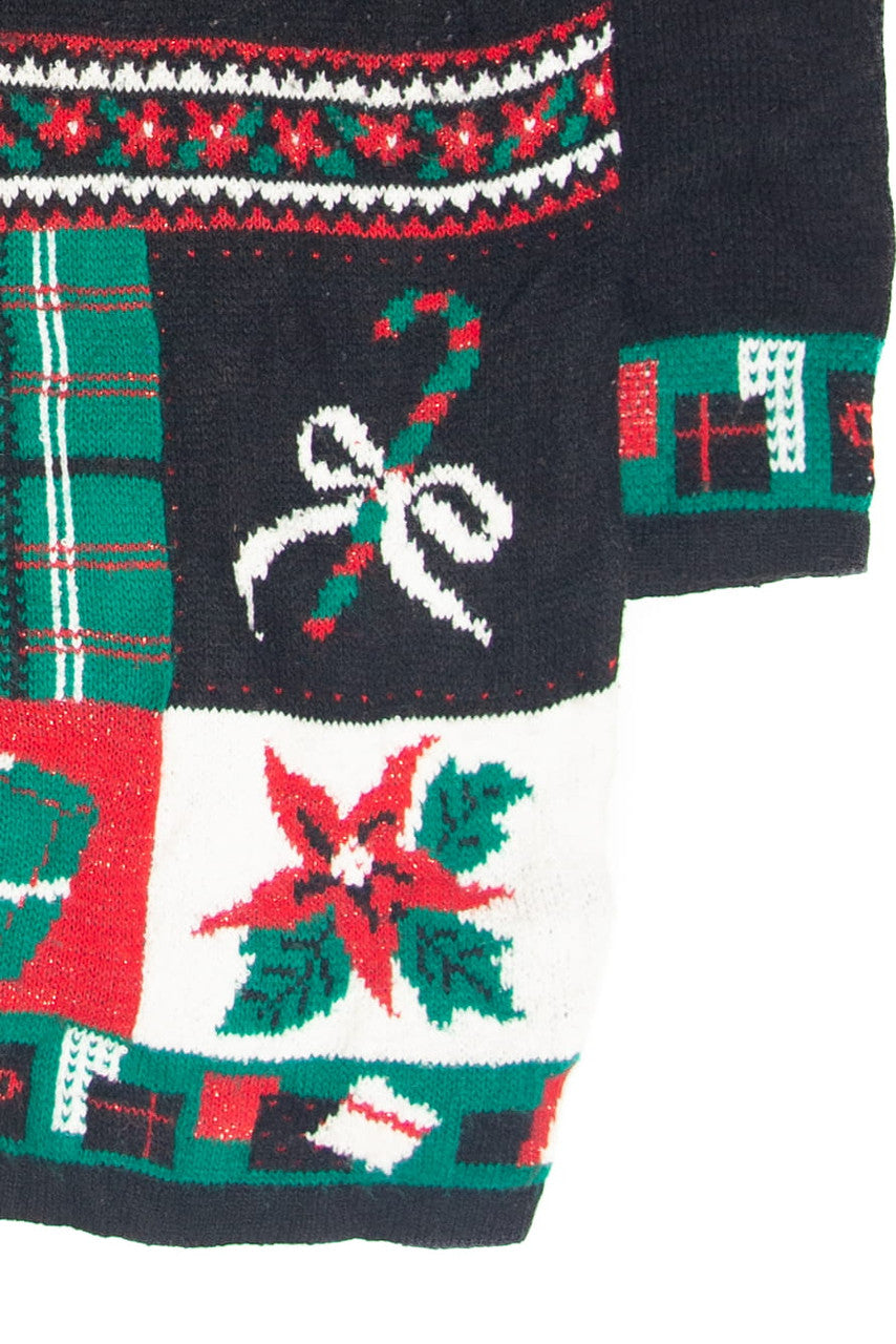 Vintage Black Ugly Christmas Pullover 61801
