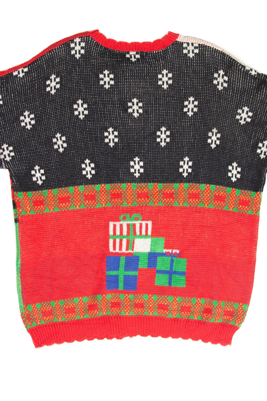 Vintage Red Ugly Christmas Cardigan 61802