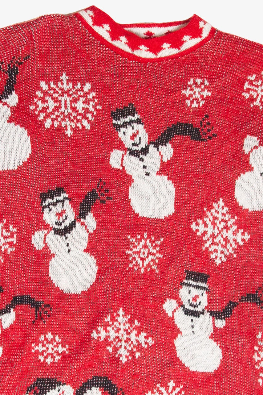 Vintage Red Ugly Christmas Pullover 61817