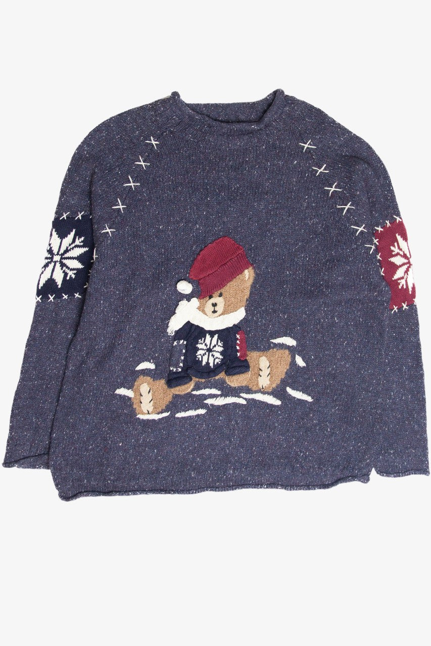 Vintage Blue Ugly Christmas Pullover 61821