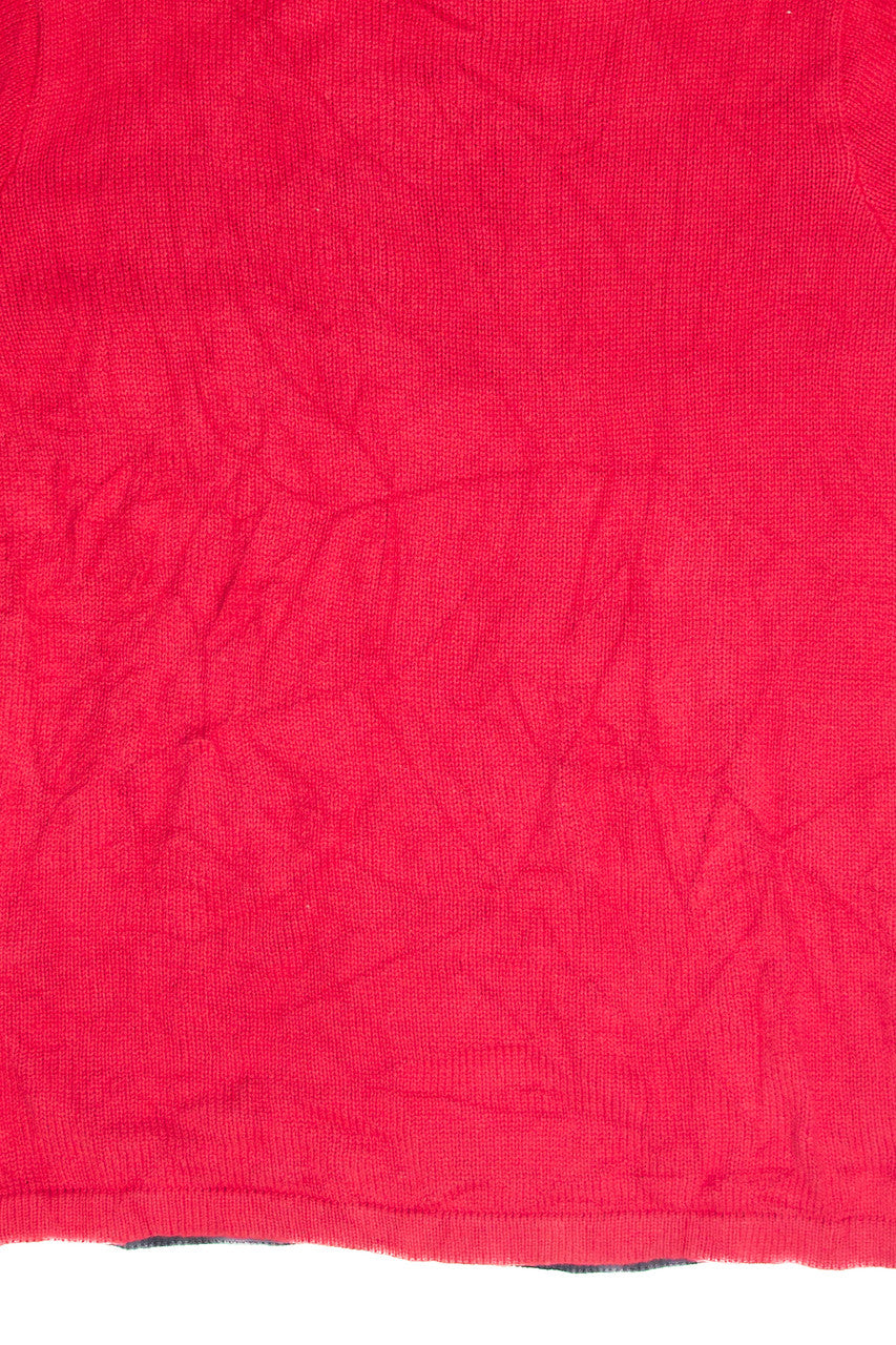 Vintage Red Ugly Christmas Pullover 61828