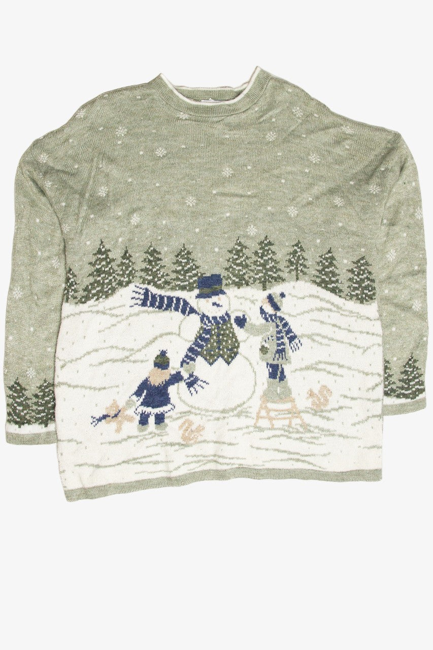 Vintage Green Ugly Christmas Pullover 61843