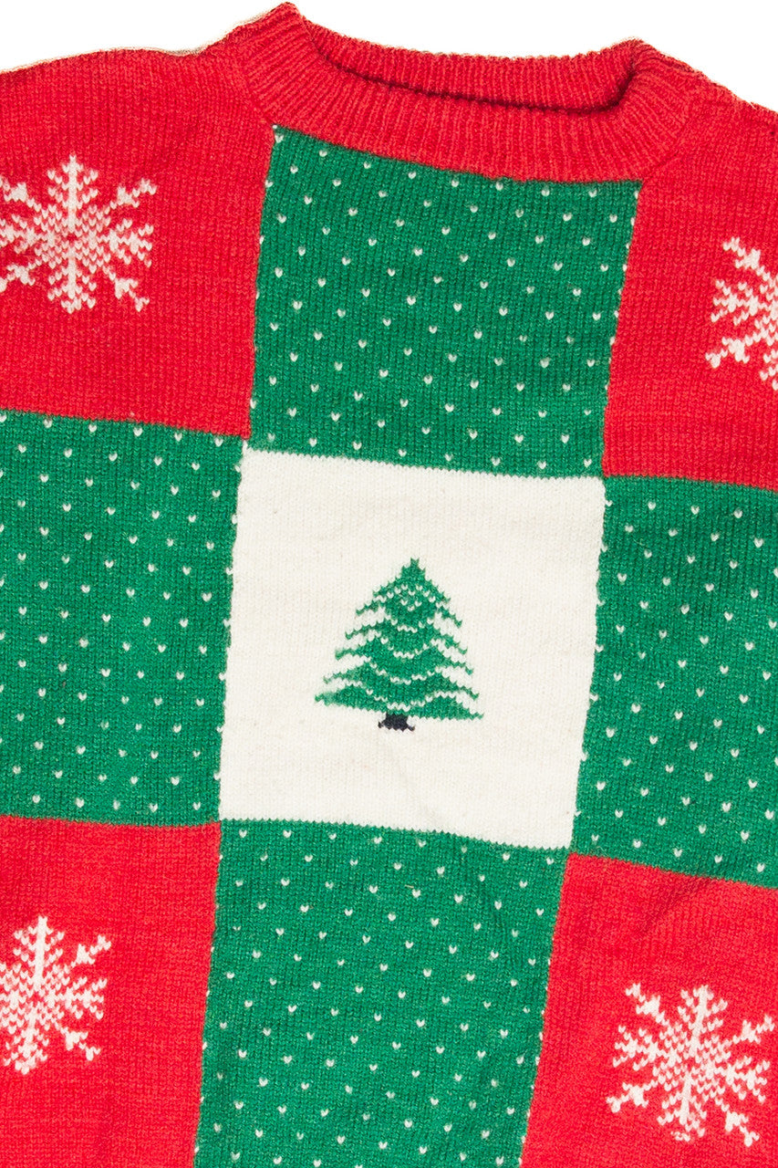 Vintage Red Ugly Christmas Pullover 61847