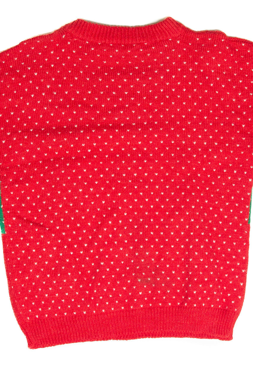 Vintage Red Ugly Christmas Pullover 61847