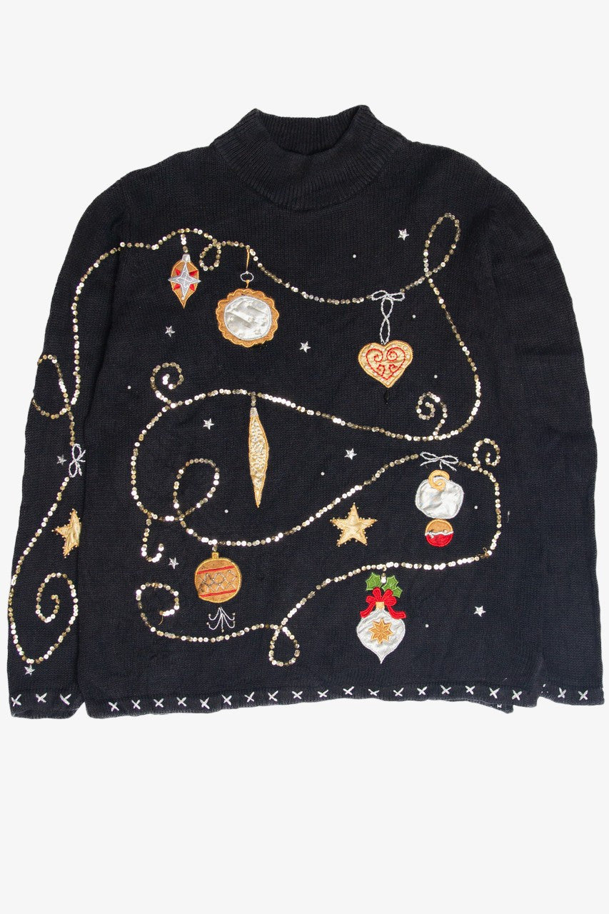 Vintage Black Ugly Christmas Pullover 61848