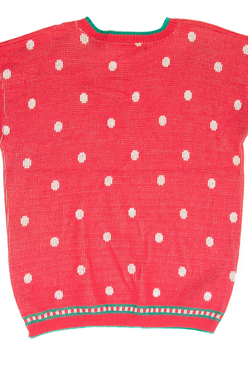 Vintage Red Ugly Christmas Pullover 61858