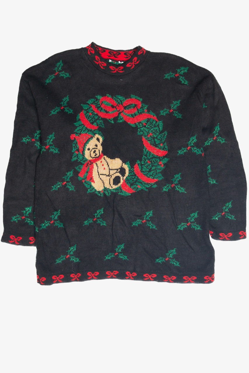 Vintage Black Ugly Christmas Pullover 61864