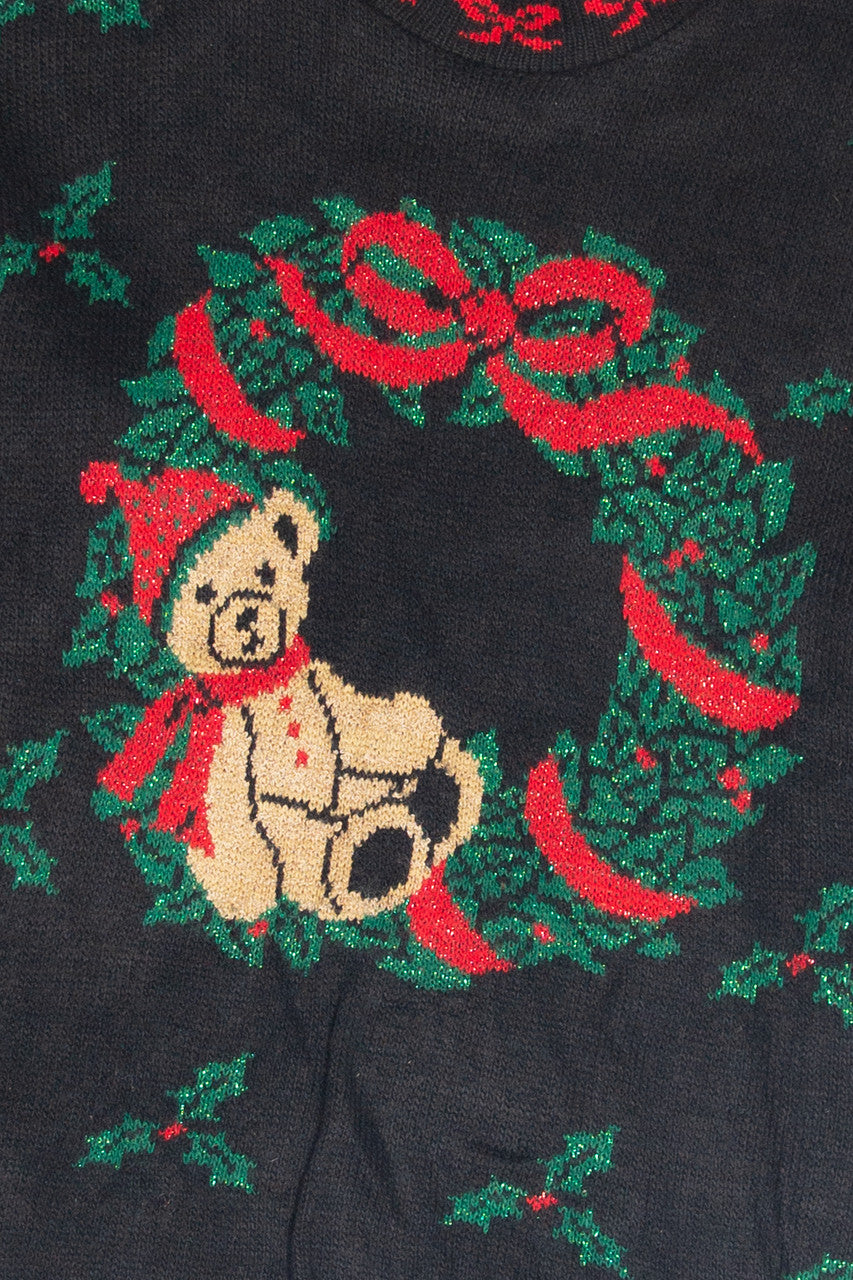 Vintage Black Ugly Christmas Pullover 61864