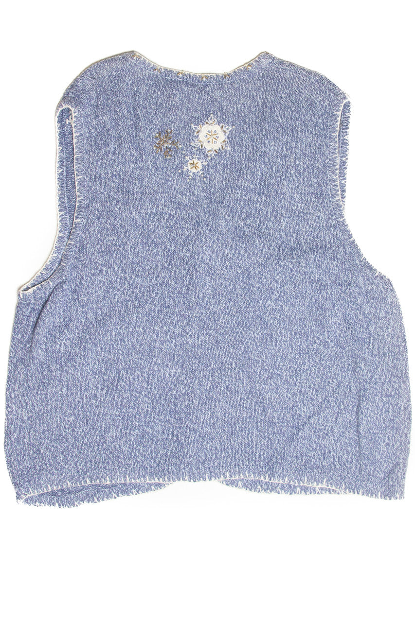 Vintage Blue Ugly Christmas Vest 61877