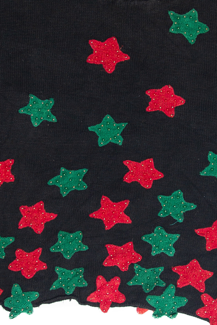 Vintage Black Ugly Christmas Pullover 61887