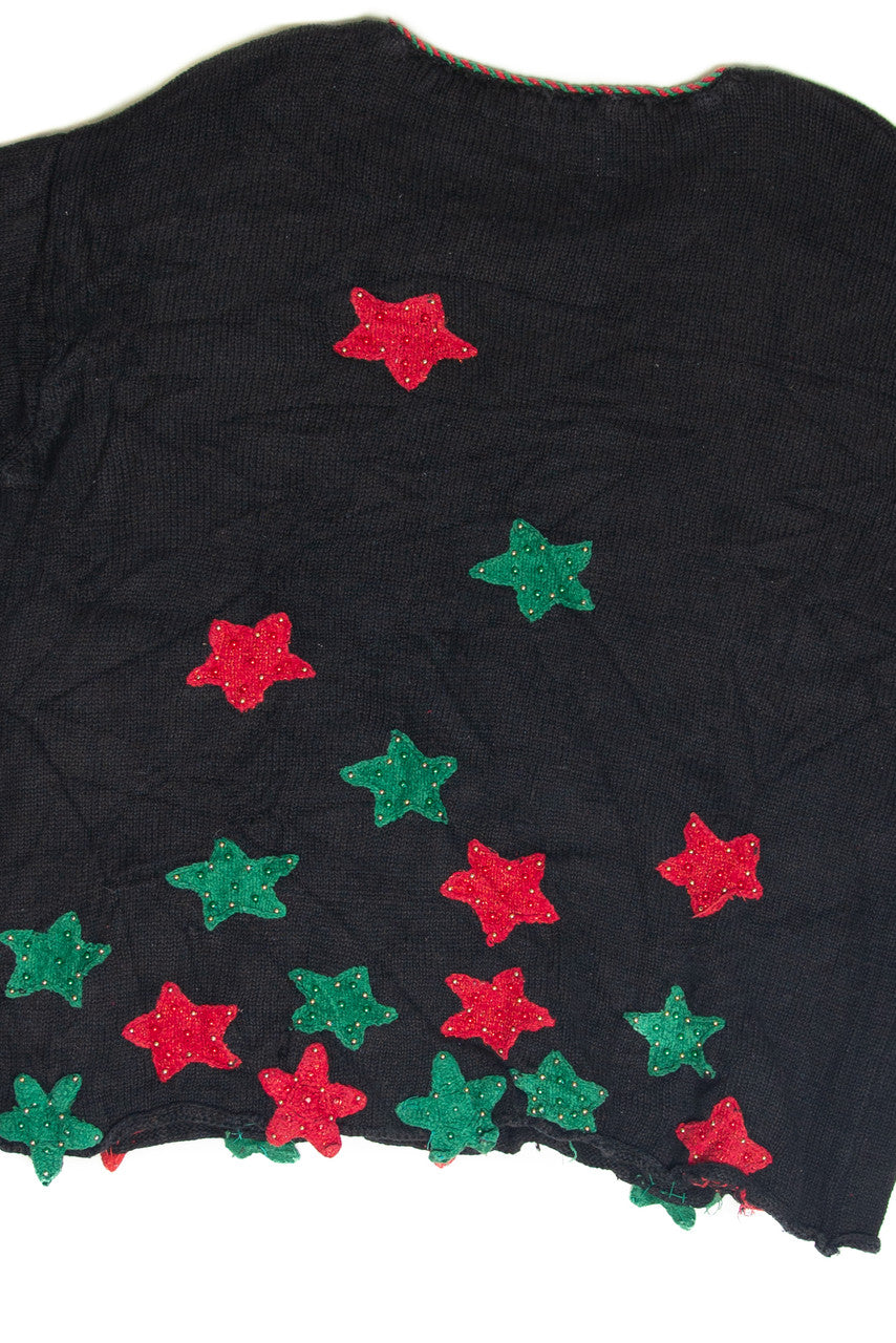 Vintage Black Ugly Christmas Pullover 61887
