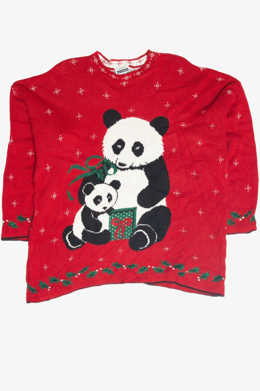 Vintage Red Ugly Christmas Pullover 61892