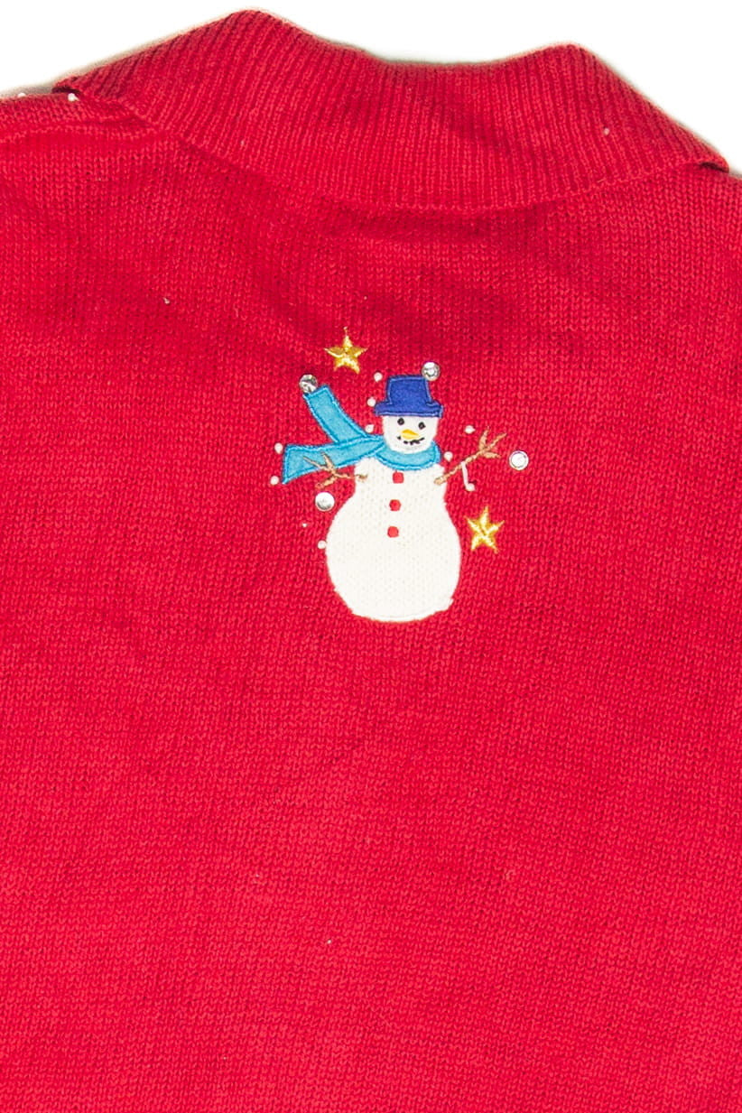 Vintage Red Ugly Christmas Cardigan 61900