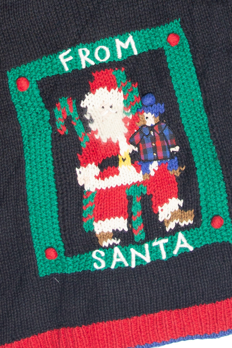 Vintage Black Ugly Christmas Pullover 61910