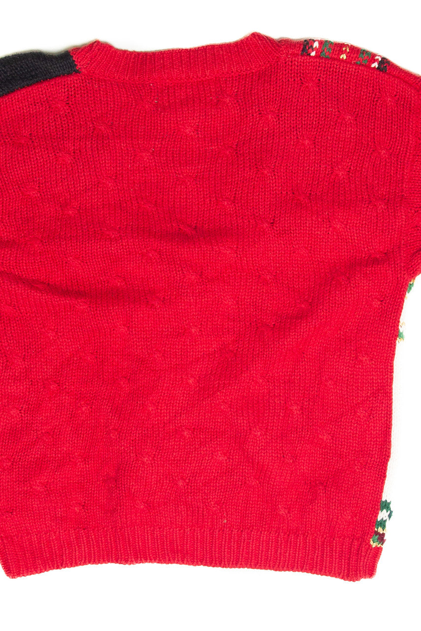 Vintage Red Ugly Christmas Cardigan 61919