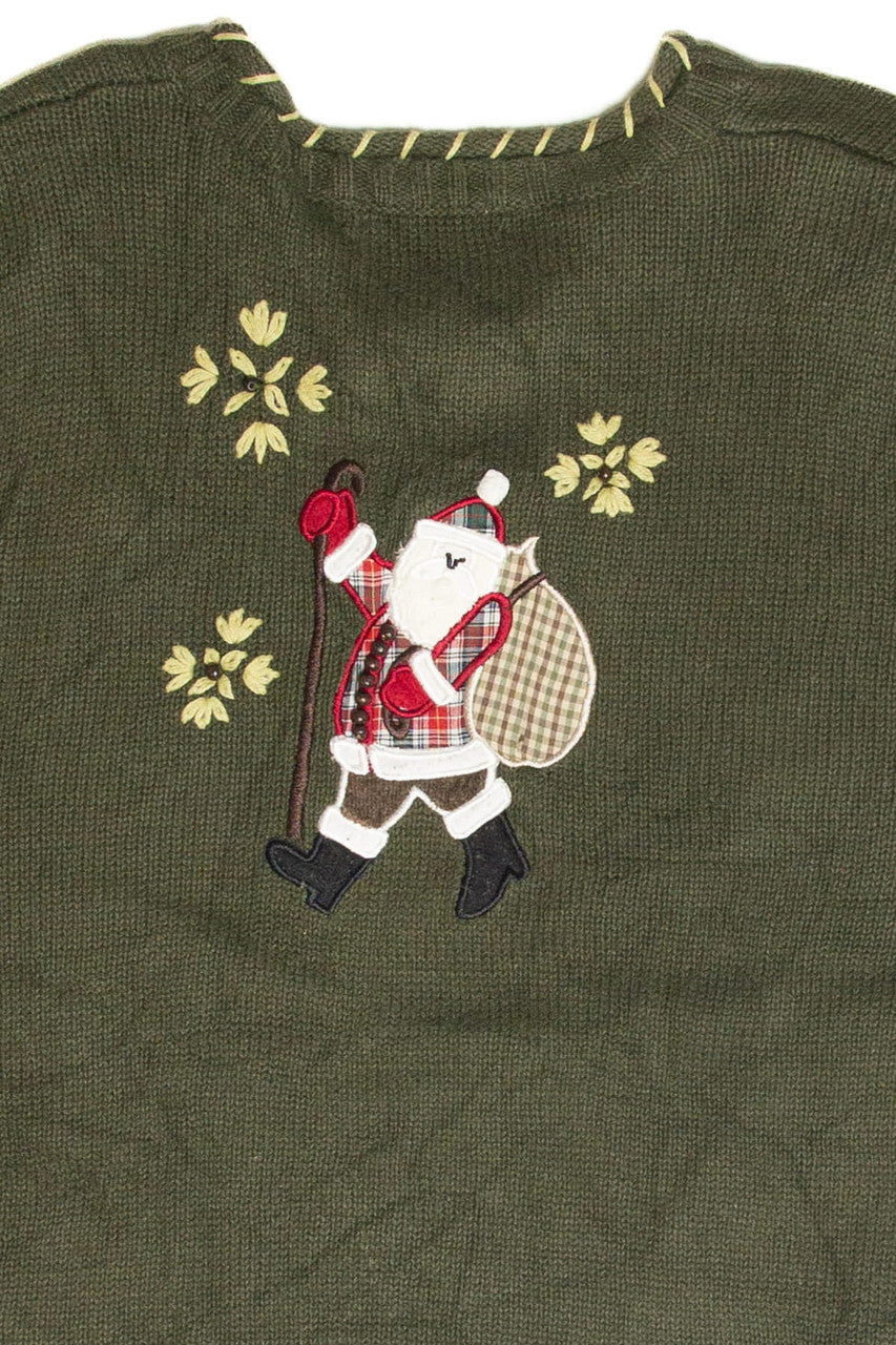 Vintage Green Ugly Christmas Pullover 61937