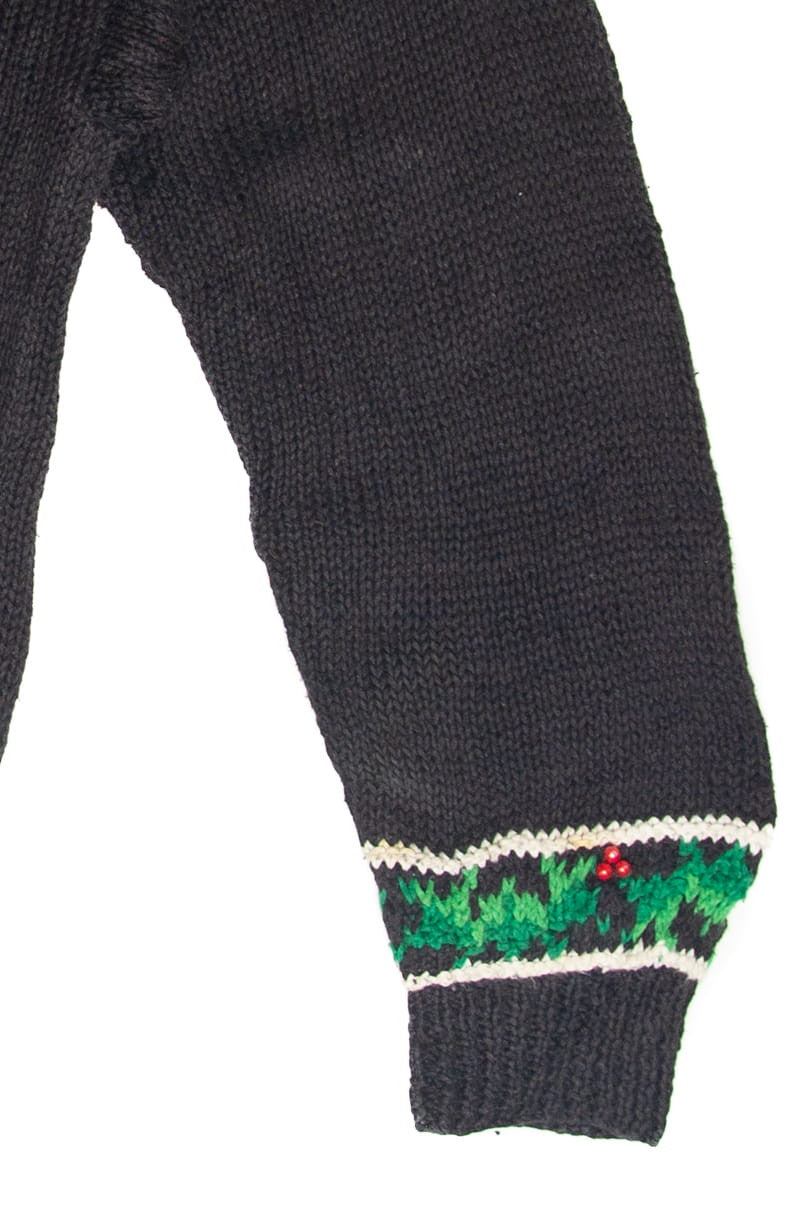 Vintage Black Ugly Christmas Pullover 61951