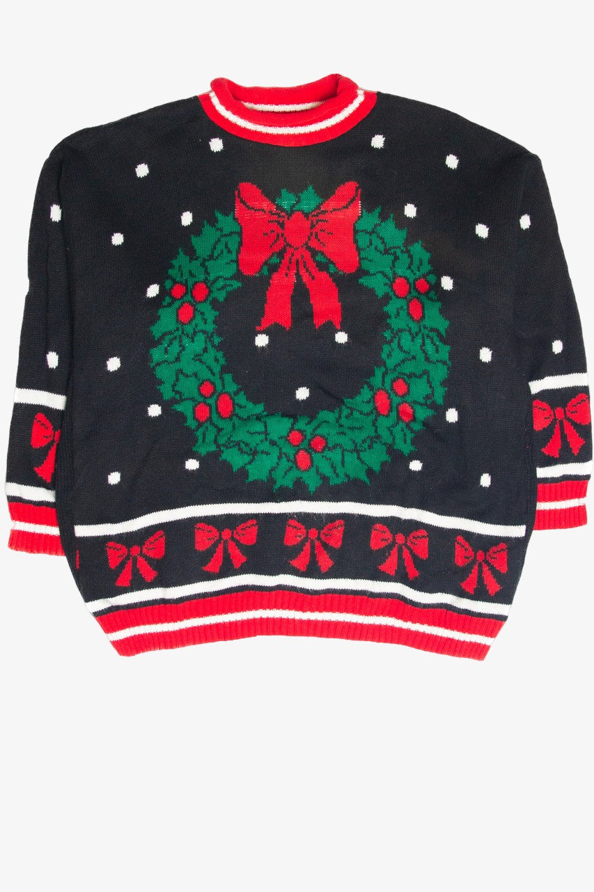 Vintage Black Ugly Christmas Pullover 61954