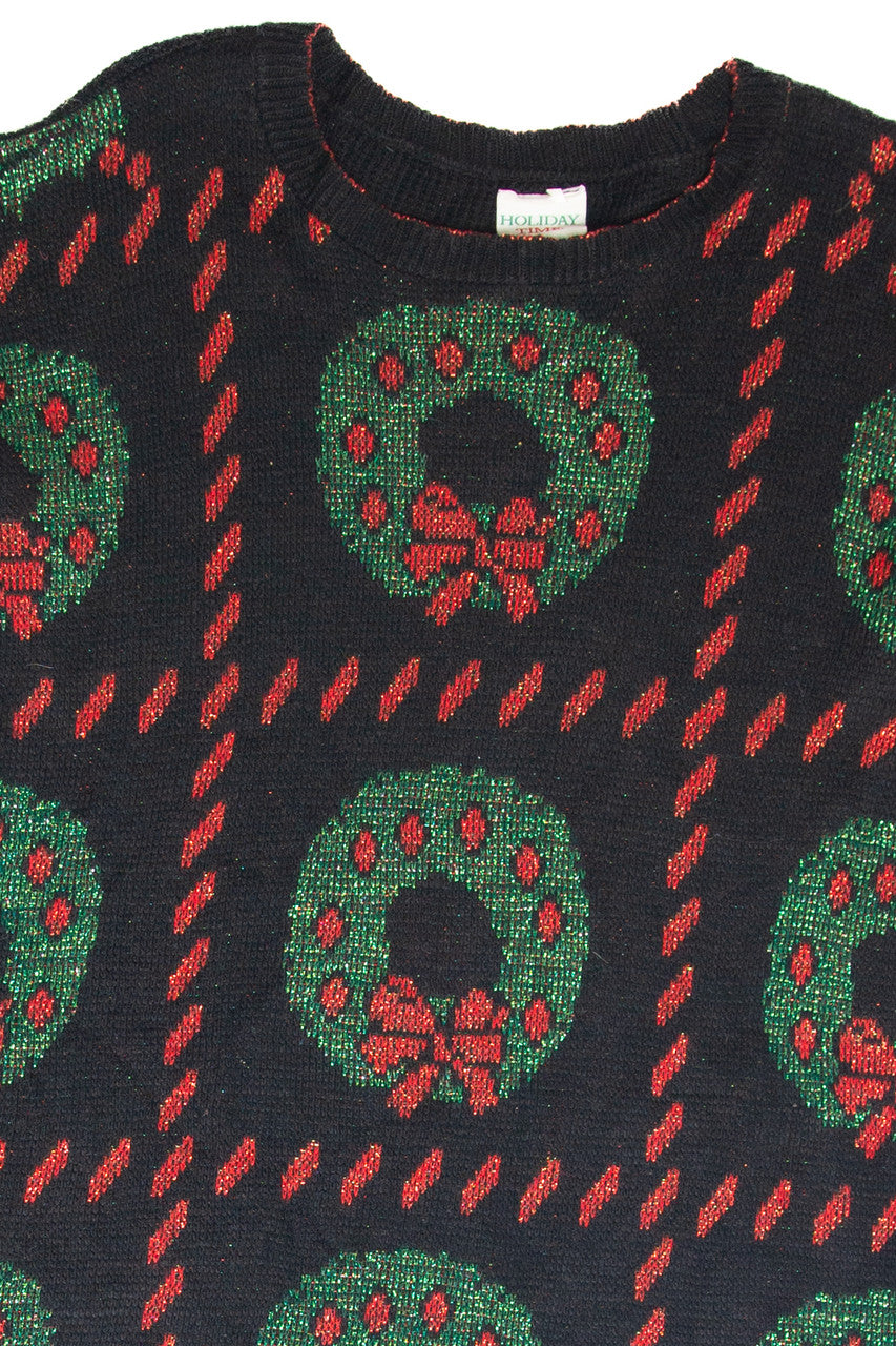 Vintage Black Ugly Christmas Pullover 61968