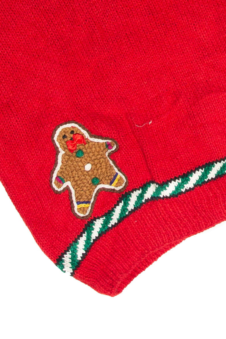 Vintage Red Ugly Christmas Pullover 61983