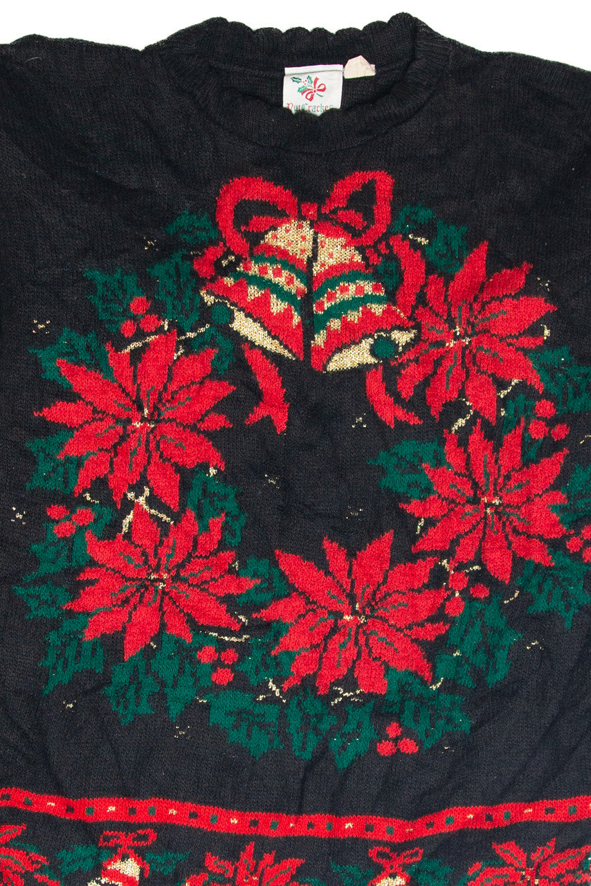 Vintage Black Ugly Christmas Pullover 61988