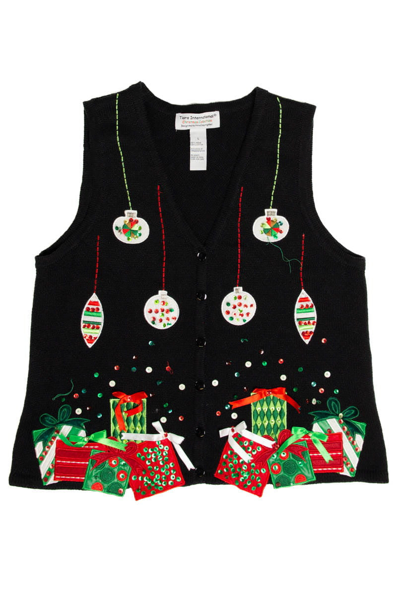 Presents & Ornaments Ugly Christmas Sweater Vest 62032