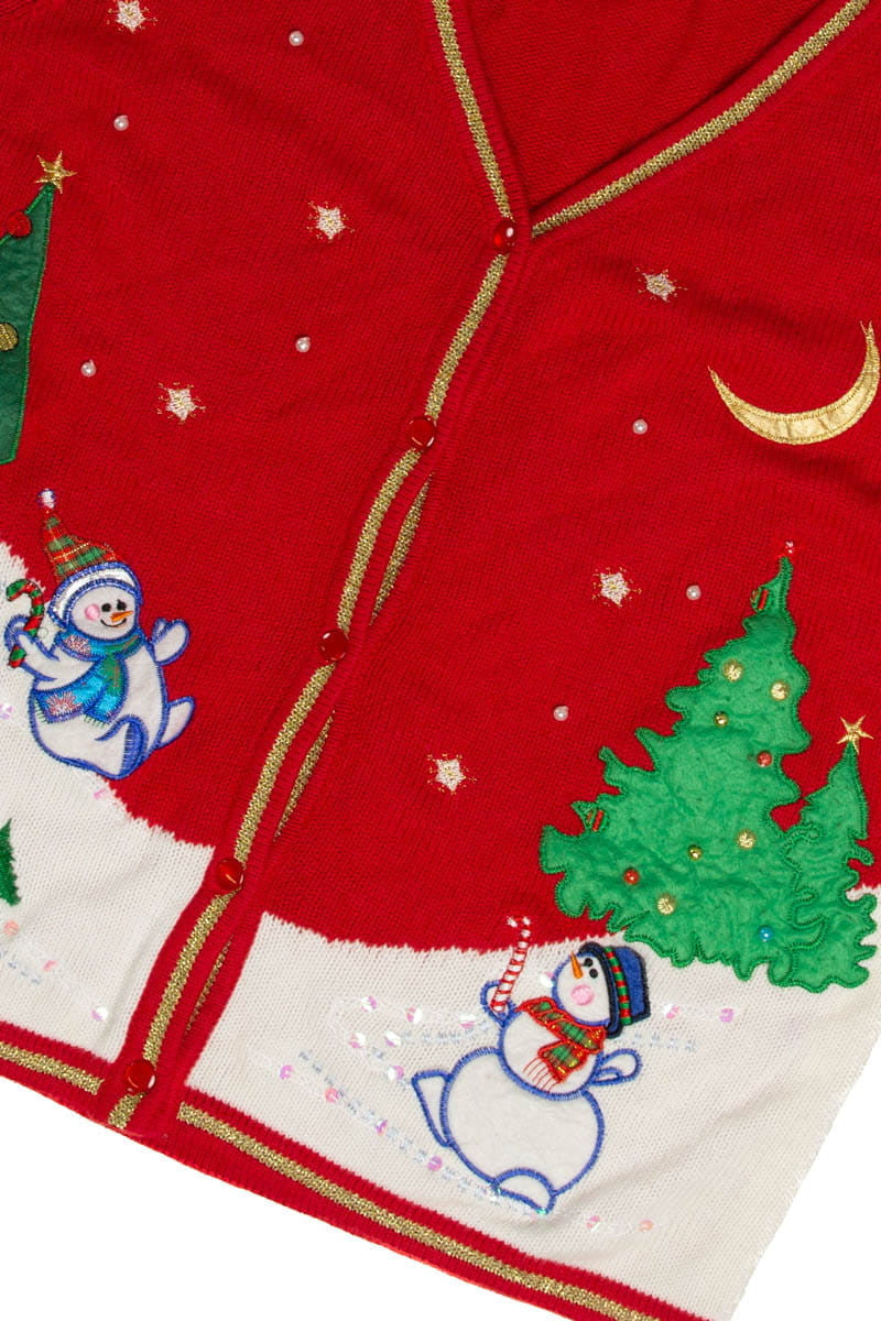 Snowmen Fun Ugly Christmas Sweater Vest 62052