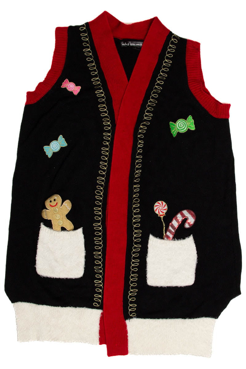 Candy Ugly Christmas Sweater Vest 62078