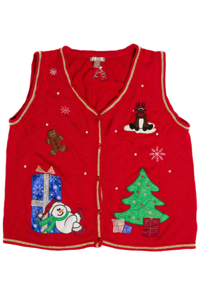 Presents Ugly Christmas Sweater Vest 62080