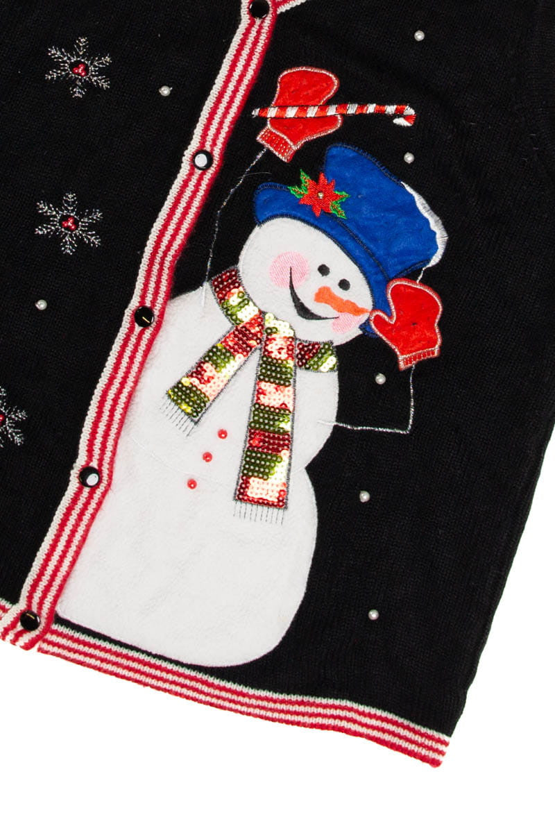 Snowman Ugly Christmas Sweater Vest 62105