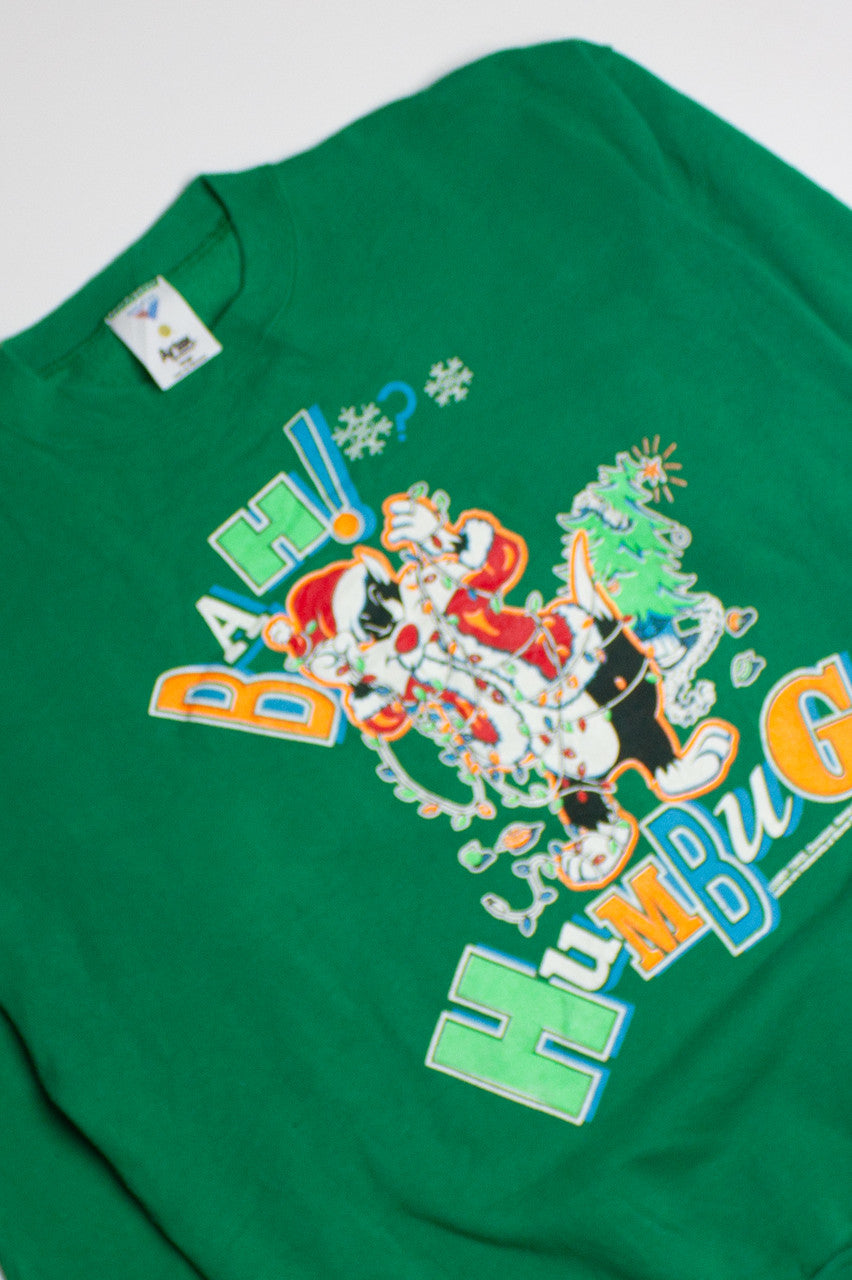Artex "Bah Humbug" Ugly Christmas Sweatshirt 62142