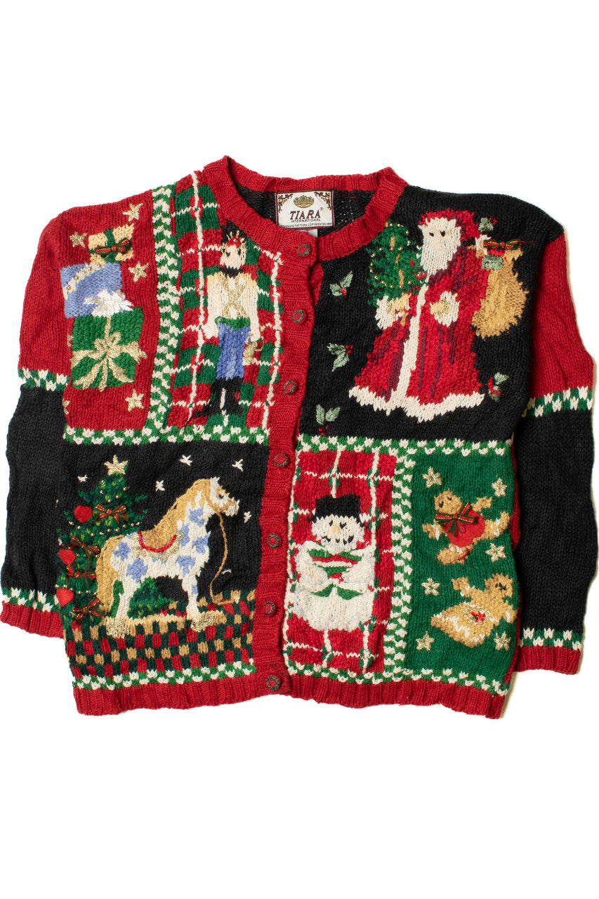 Santa & More Ugly Christmas Cardigan 62179