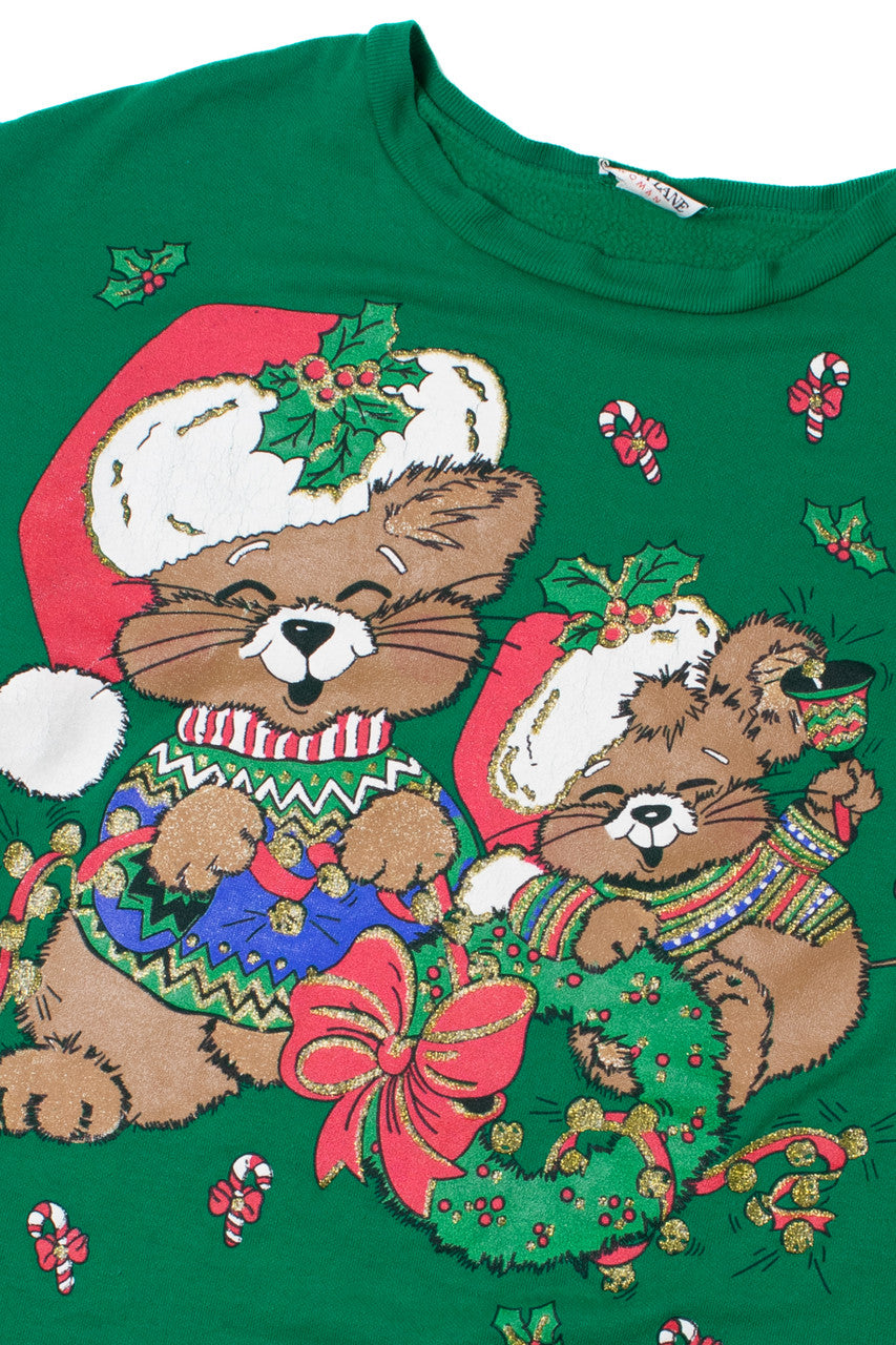 Christmas Critters Ugly Christmas Sweatshirt 62197