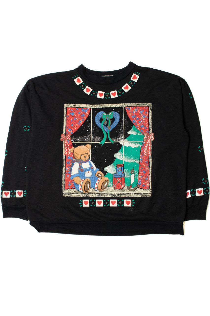 Christmas Bear Ugly Christmas Sweatshirt 62214
