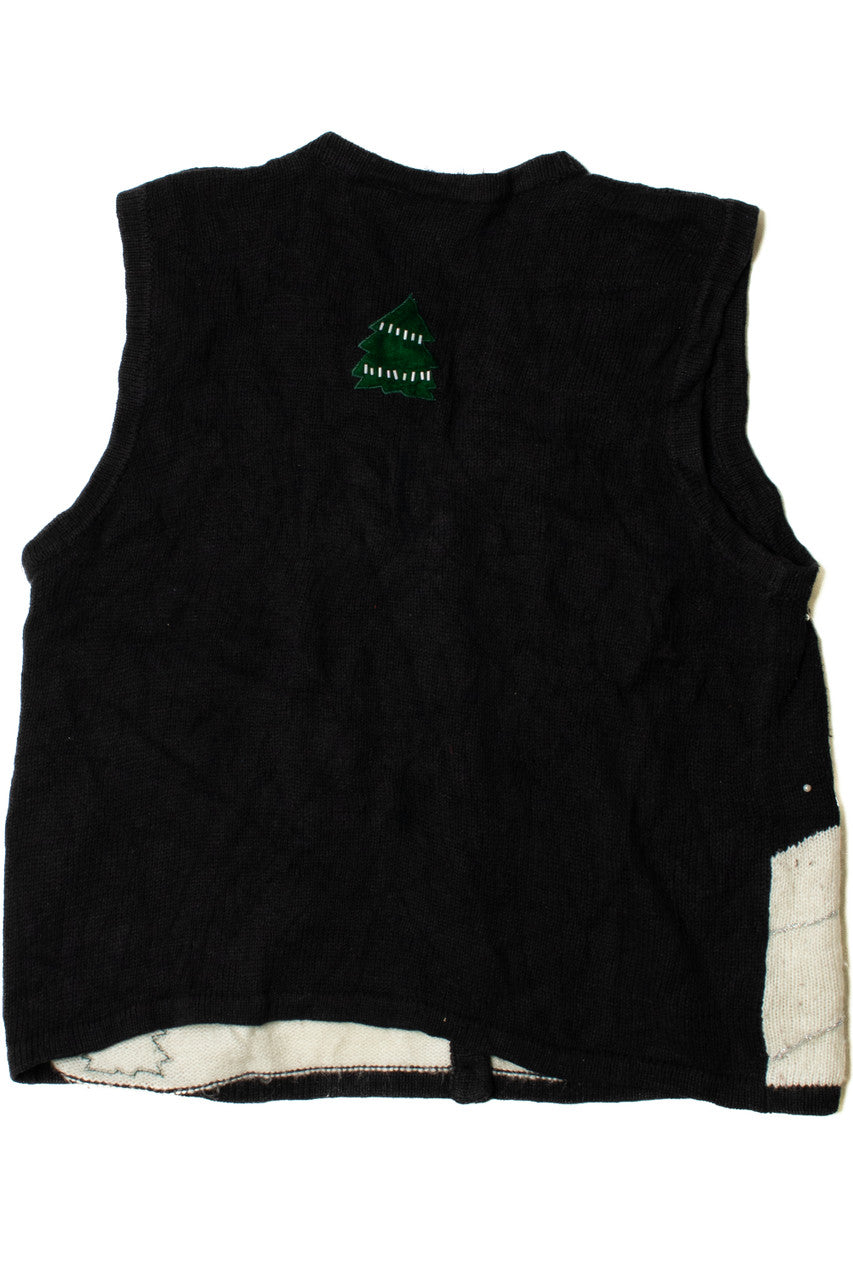 Santa & His Reindeer Ugly Christmas Vest 62261