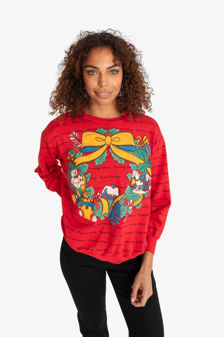 Red Ugly Christmas Sweatshirt 62909