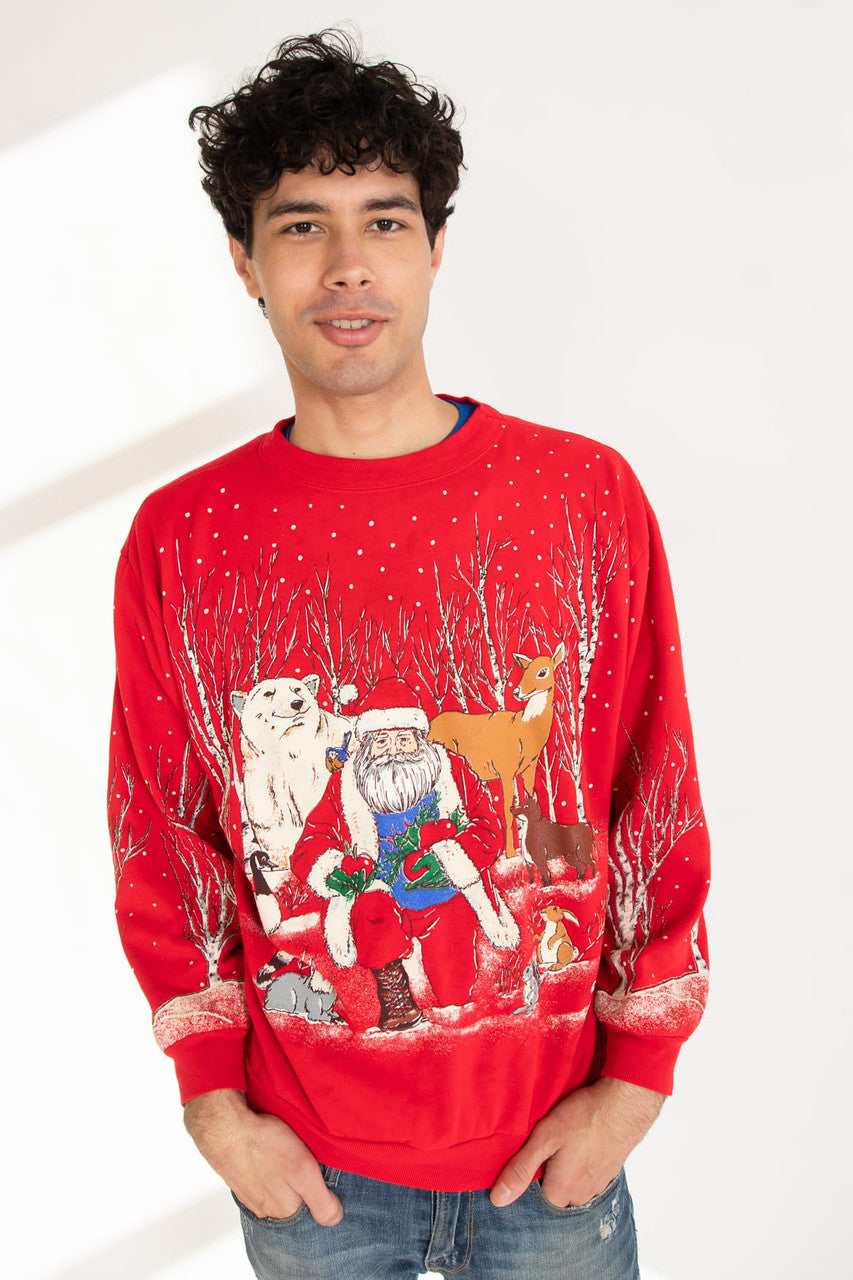 Red Ugly Christmas Sweatshirt 62911
