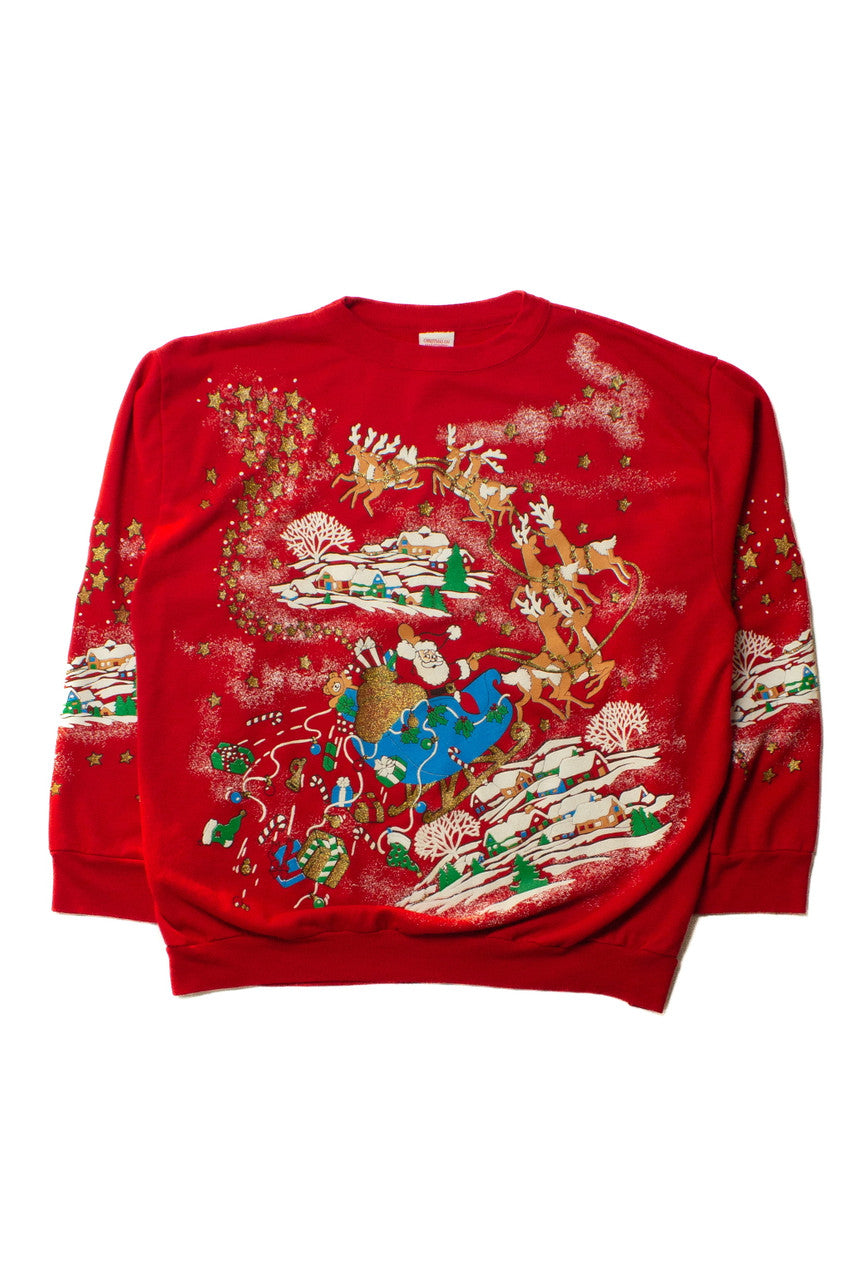 Red Ugly Christmas Sweatshirt 62913