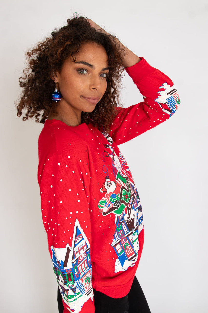 Red Ugly Christmas Sweatshirt 62915