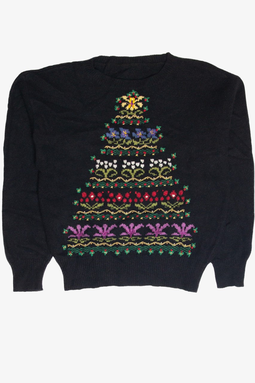 Vintage Black Ugly Christmas Pullover 62959
