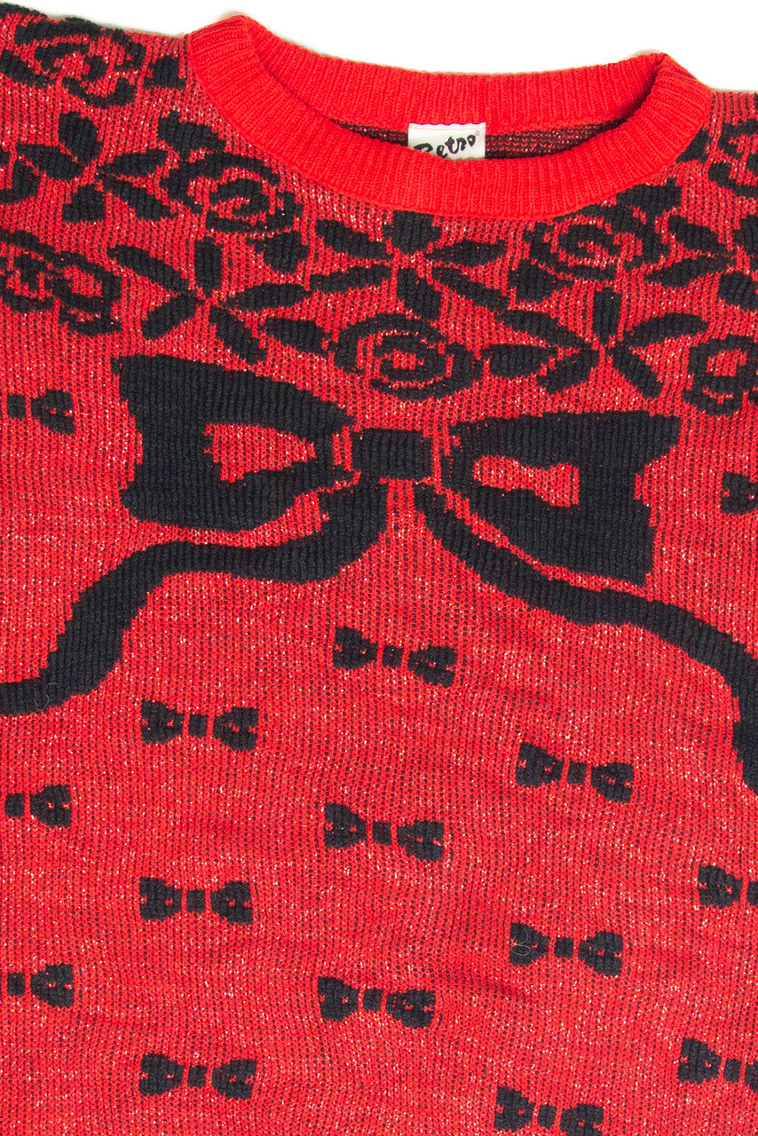 Vintage Red Ugly Christmas Pullover 62998
