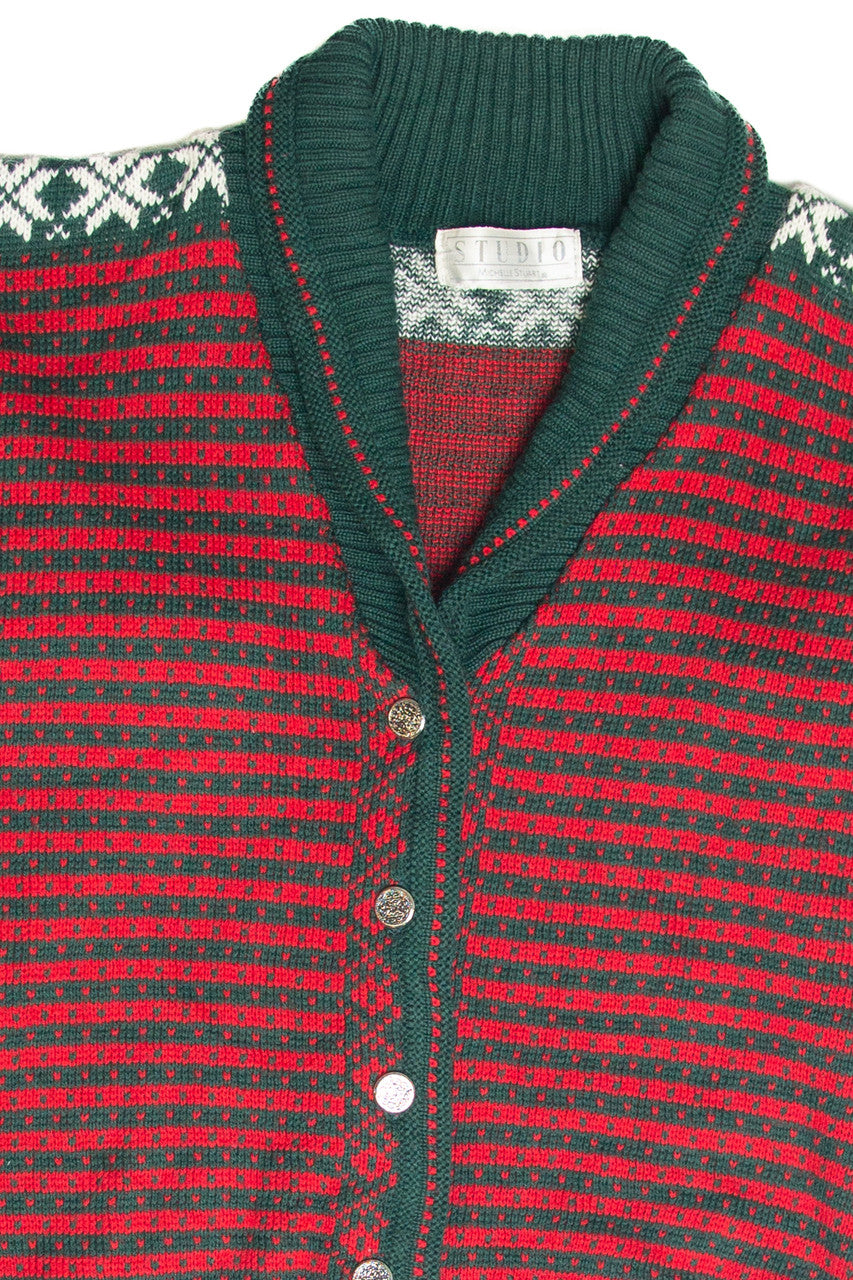 Vintage Ugly Christmas Cardigan 62999