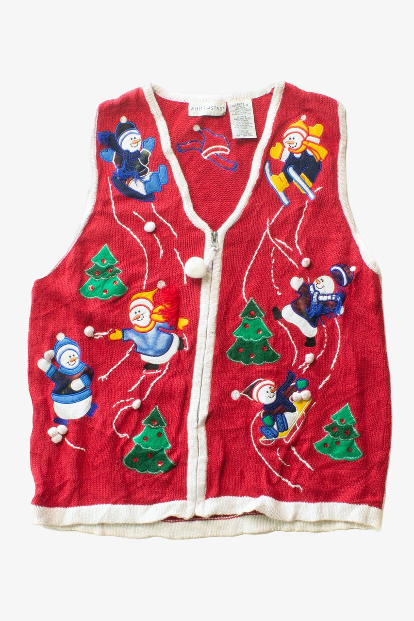 Red Ugly Christmas Vest 63449