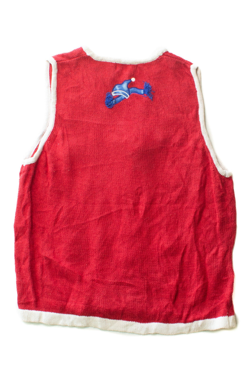 Red Ugly Christmas Vest 63449