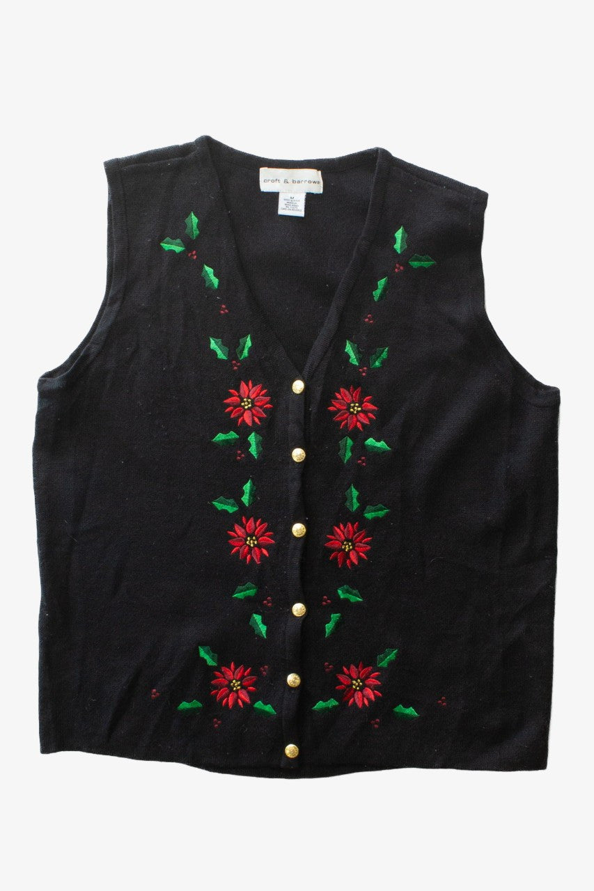 Black Ugly Christmas Vest 63457
