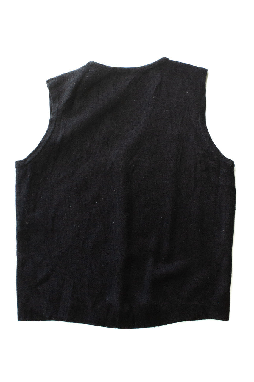Black Ugly Christmas Vest 63457