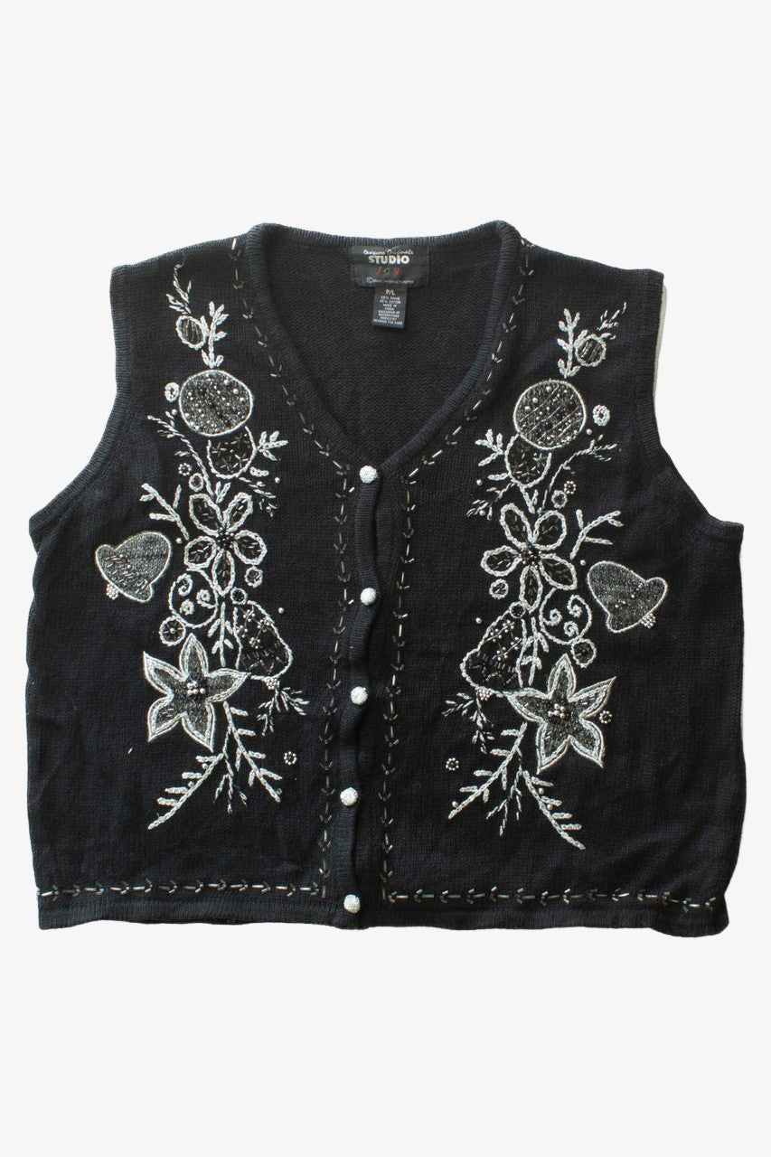 Black Ugly Christmas Vest 63460