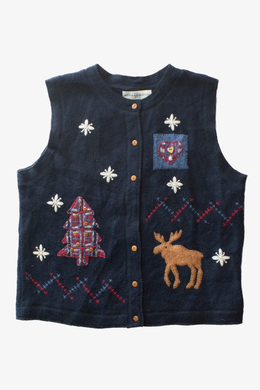 Blue Ugly Christmas Vest 63464