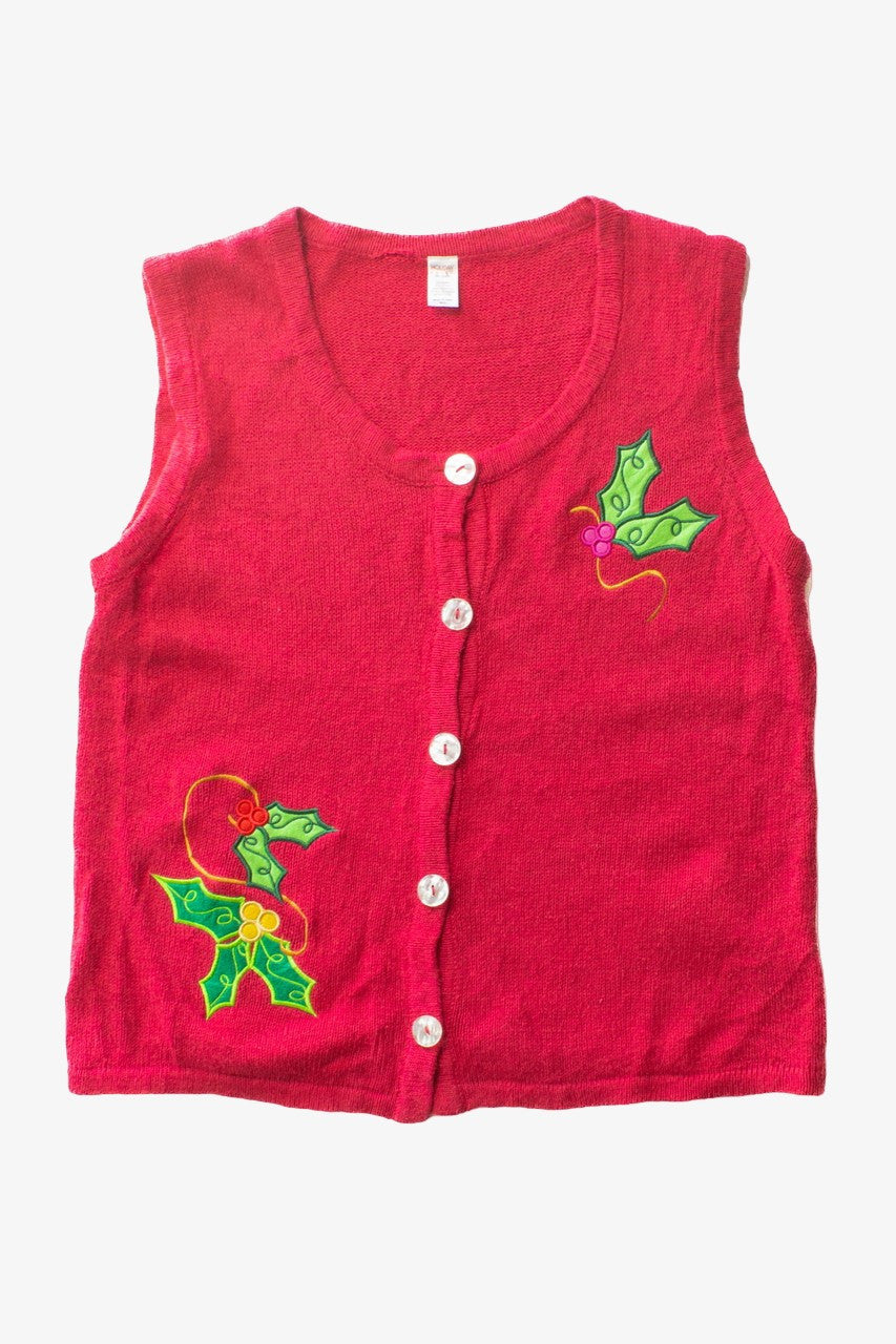 Red Ugly Christmas Vest 63467