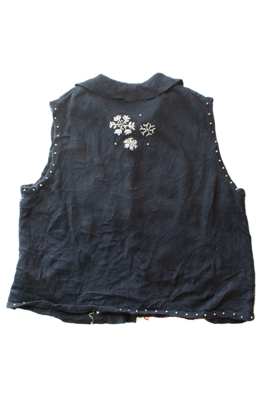 Blue Ugly Christmas Vest 63477